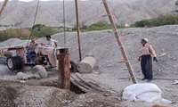 عملیات حفاری و تجهیز چاه آب روستای تازه‌یاب سملقان/پایداری آب شرب یکهزار روستانشین خراسان شمالی