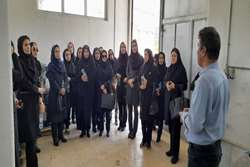 بازدید کارکنان توزیع برق خراسان شمالی از تصفیه خانه آب شهر بجنورد