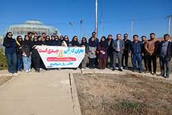 تبادل علم و تجربه در بازدید دانشجویان علوم پزشکی از تصفیه خانه آب بجنورد