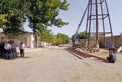 تقویت پایداری آب روستای خیرآباد فاروج با راه‌اندازی مجدد الکتروپمپ