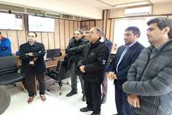 بازدید سرپرست اداره کل پدافند غیرعامل استانداری و مدیرکل دیوان محاسبات خراسان شمالی از تاسیسات آبرسانی سد شیرین دره